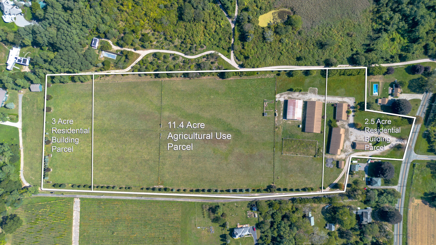 The Land & Three Parcels