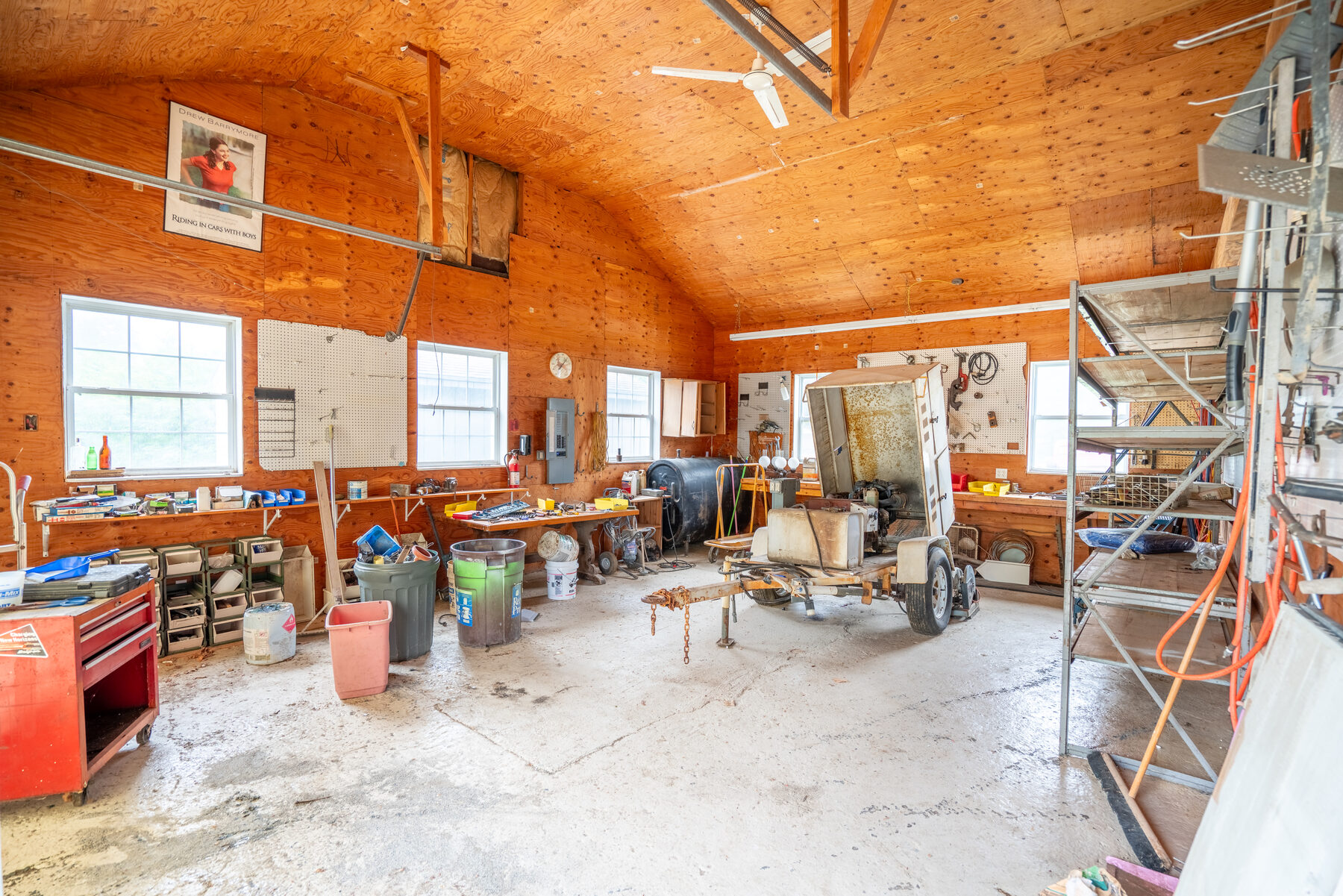 Building 1 interior, third view