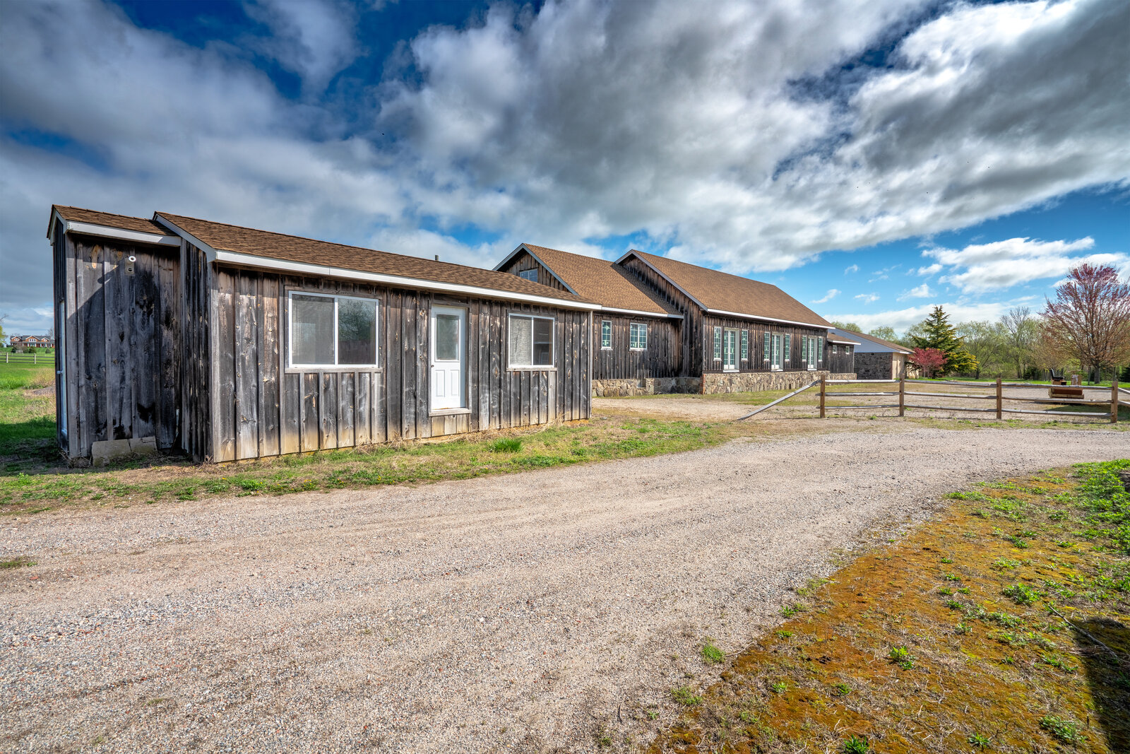 Storage shed interior